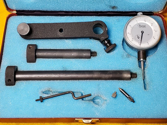 Central Tool Co. Specialty Dial Indicator Set. *