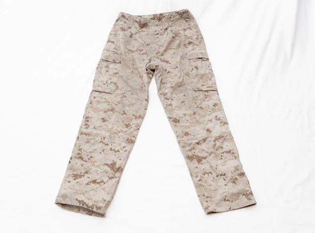 USMC Marine Military Desert Marpat MCCUU Camo Pants Trousers Medium - Reg
