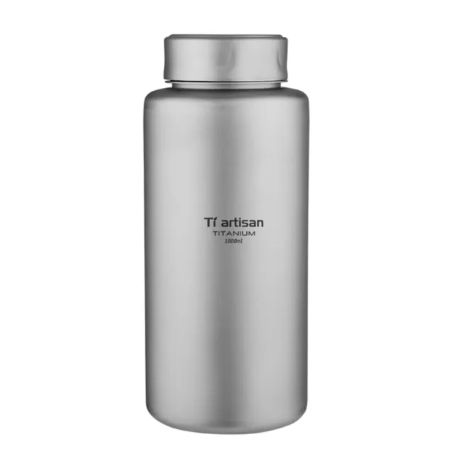 Outdoor Camping Titanium Water Bottle Drink Tea or Coffee on the Trails