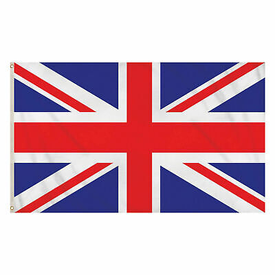 Large Union Jack Flag Great Britain Fabric Polyester GB Sport 5 x 3FT UK New