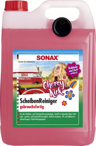 SONAX 02605000 Scheibenwischwasser Sommer, Inhalt: 5l, Kanister 260500