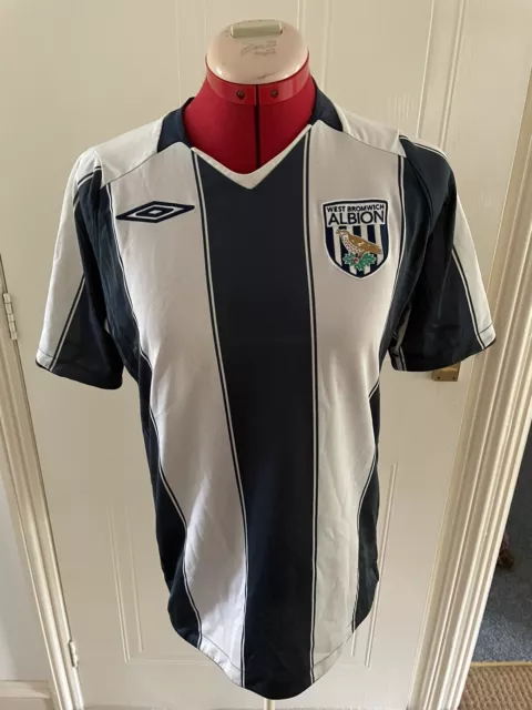Retro 2008-09 West Bromwich Albion Home Shirt Size S