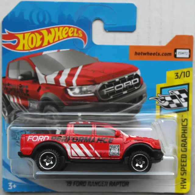 Hot Wheels 2019 Ford Ranger Raptor Pickup Truck rot Neu/OVP HW Mattel red ´19