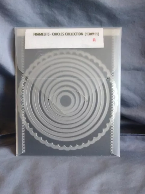 Stampin Up CIRCLES COLLECTION Framelits thinlits Dies Sizzix BigShot NEW