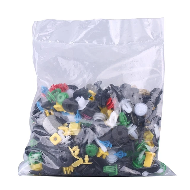 Car 400pcs Assorted Plastic Car Door Trim Clip Bumper Fastener Retainer Rivet