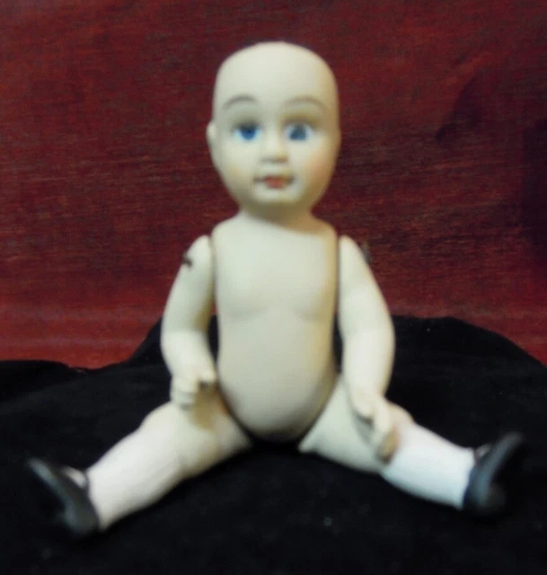 Títere Articulado Hija Art Deco Estilo Art Nouveau Estilo Porcelana Esmaltes