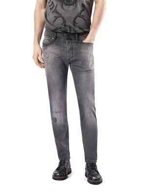 Diesel Diesel Tepphar 084JV Pantalon Jeans pour Hommes Slim Carotte 