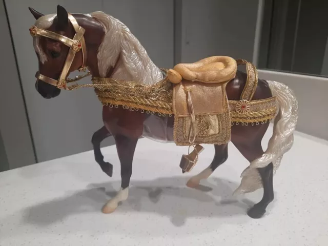 Breyer 1479 Renaissance Horse & Rider Set Marabella w/ doll & accessories