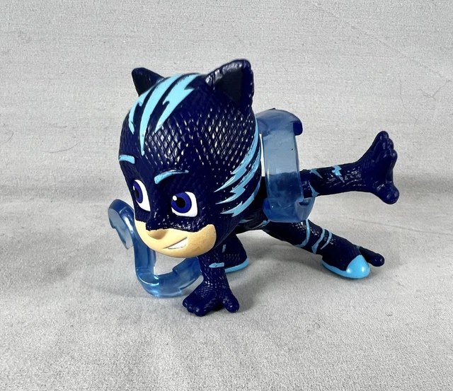 PJ MASKS CATBOY figure Toy Lightning Bolt Lasso Blue Disney Frog Box EUR 5,32 PicClick FR