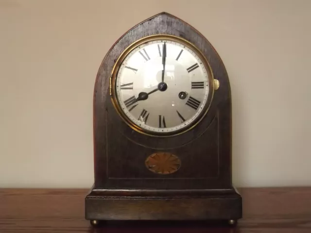 Antique Edwardian mantle clock.