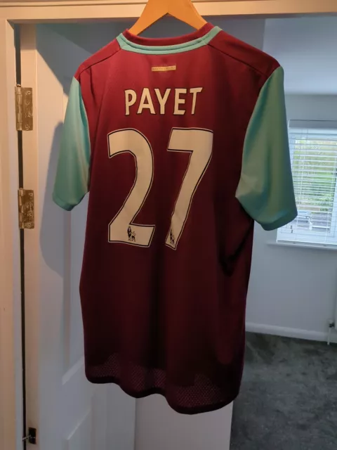 West Ham United 2016/17 Home Shirt - size XL - Umbro - PAYET 27