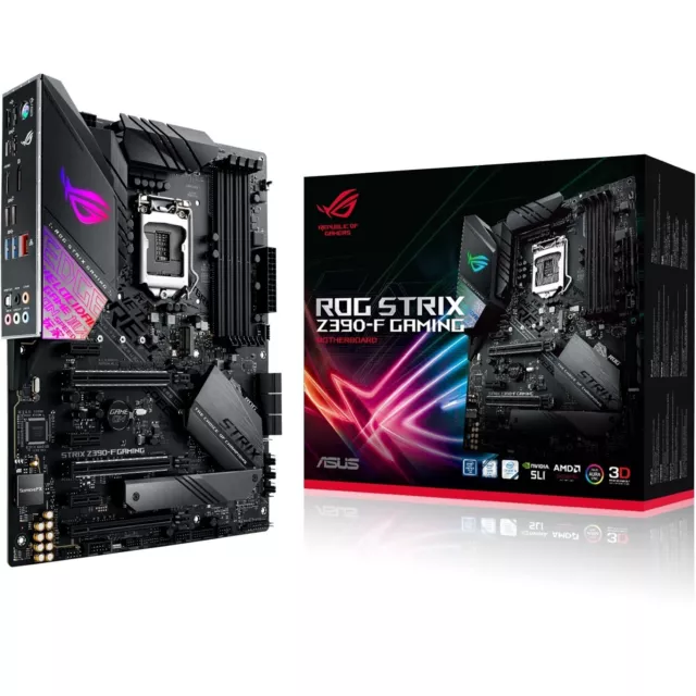 ASUS ROG Strix Z390-F Gaming Mainboard Sockel 1151 Intel Z390 DDR4 7.1 Sound USB