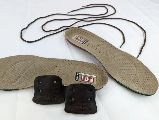 Ariat ATS Replacement for Boot / Shoes = Insoles + 44" Laces  + Leather Kiltie