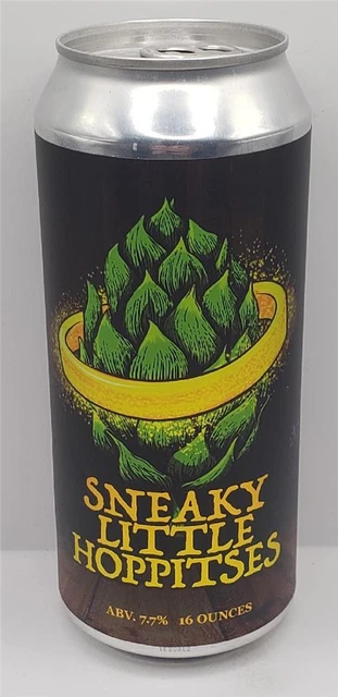 Craft Beer Can Front Pourch Brewing Company Sneaky Little Hoppitses Hazy IPA Hop