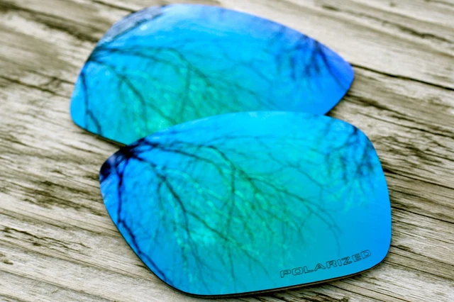 Blue Green Polarized Mirrored Sunglass Replacement Lens for Oakley Dispatch 1