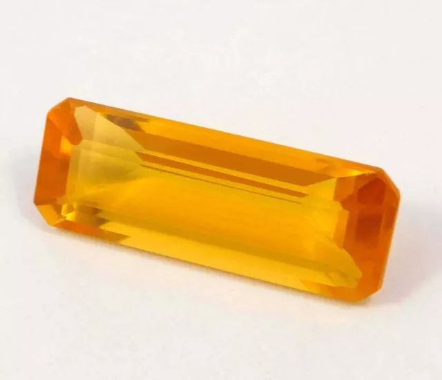 31 Cts. Faceted Yellow Hydro Citrine Quartz Cut Loose Cab Gemstone HNG16167