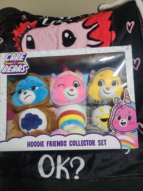 Care Bears Hoodie Friends Collector Set Brand New In Box