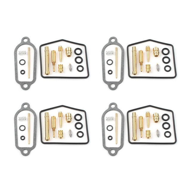 For 1972-1974 Honda CB350F Deluxe Carburetor Repair Kits Carb Rebuild Set of 4