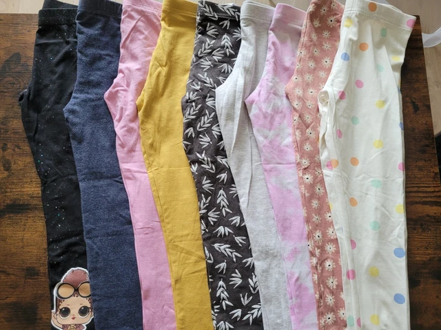Girls Leggings Bundle Age 7-8 Years