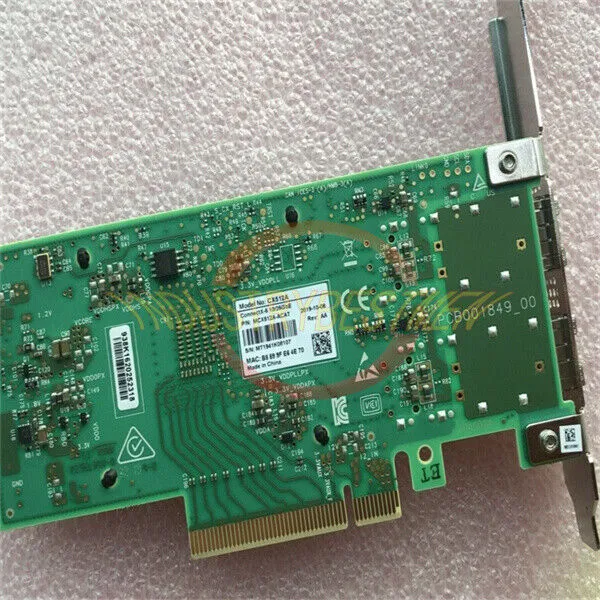 Mellanox MCX512A-ACAT ConnectX-5 Dual-Port CX512A EN 10/25GbE SFP28 PCIe Adapter