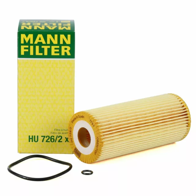 MANN HU726/2x Ölfilter für AUDI FORD SEAT SKODA VW 1.9 SDI 1.9 TDI 2.5 TDI