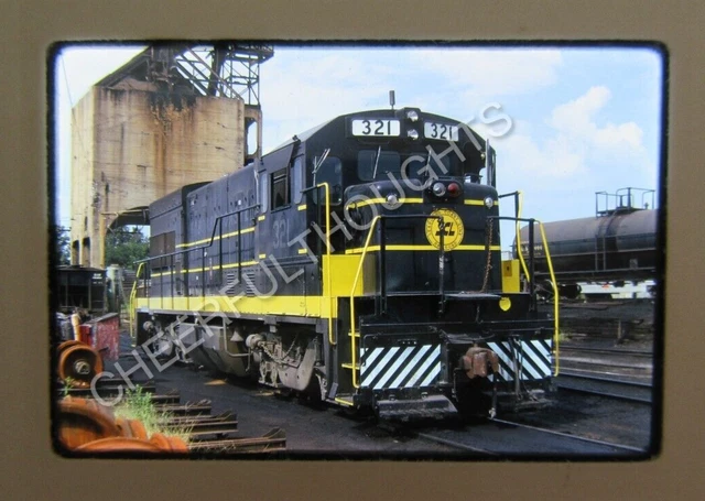 Original '73 Kodachrome Slide SCL Seaboard Coast Line 321 U18B Montgomery  38Y45