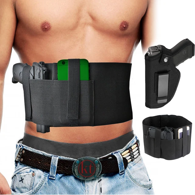 TACTICAL BELLY BAND Pistol Holster Concealed Carry Gun Holder fit for