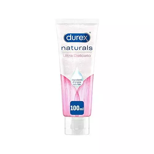 Durex Naturals Gel Lubrificante intimo Ultra delicato, Con Aloe Vera 100ml