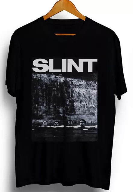 Vtg Slint Band Music Tour Concert Cotton Black T Shirt All Size For Men MM829