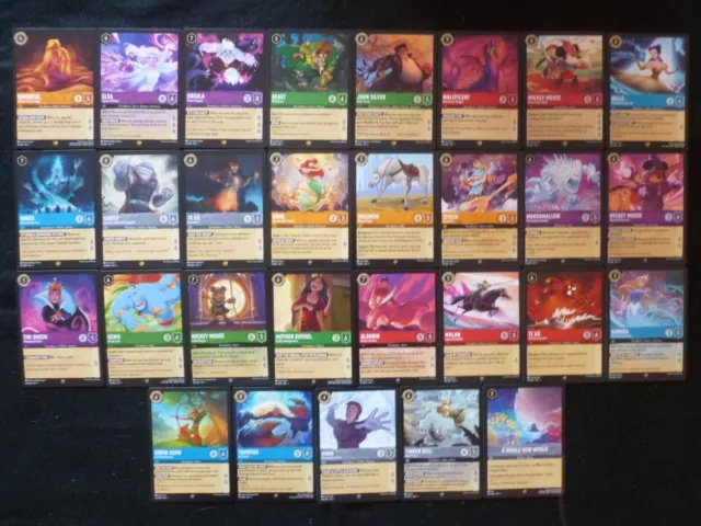Disney Lorcana The First Chapter Legendary Rare / Super Rare Choose Card