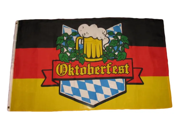 3x5 German Bavarian Oktoberfest Octoberfest Beer Festival Flag 3'x5' Banner 100D