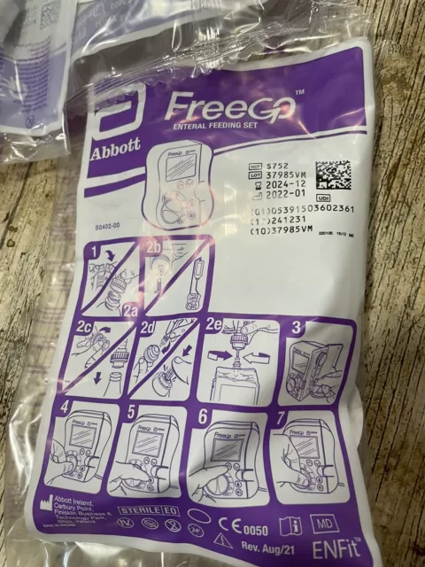 Abbott FREEGO Enteral Feeding Set - S752