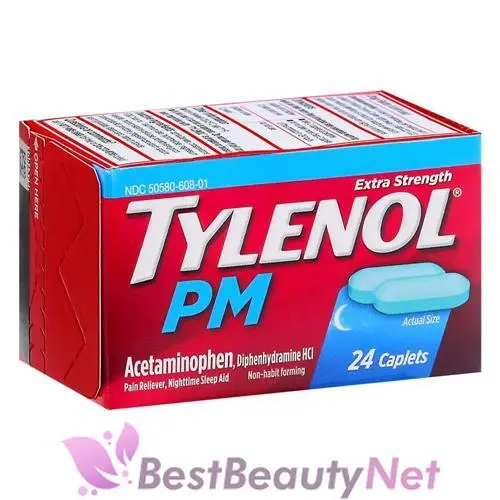 Tylenol PM Extra Strength Pain Reliever 24 Caplets
