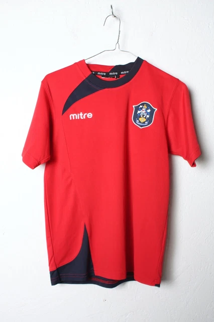 Huddersfield FC Mitre Fußballshirt - Jugendmedium (21-f3)