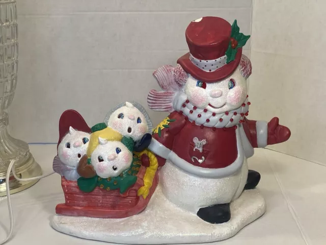 Christmas Santa or Snowman Light Up Ceramic Display – CrazeAbout