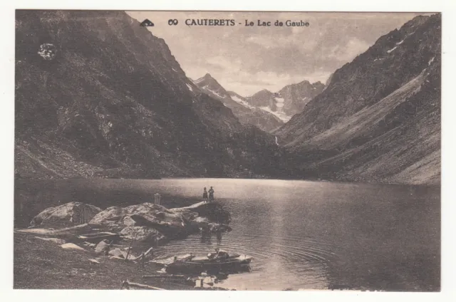 *** CAUTERETS _ Le lac de Gaube *** SD - CPA 2258