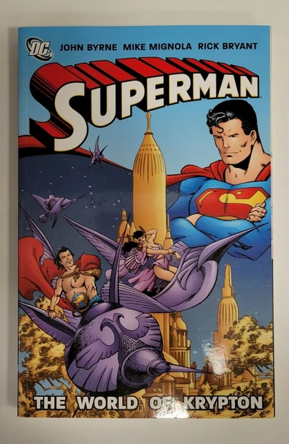 Superman - THE WORLD OF KRYPTON - Byrne - Graphic Novel TPB - DC