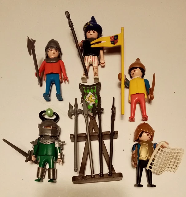 PLAYMOBIL 4912 LOT De 2 Chevaliers Du Dragon Duel Duopack Moyen Age EUR 4,00 - FR
