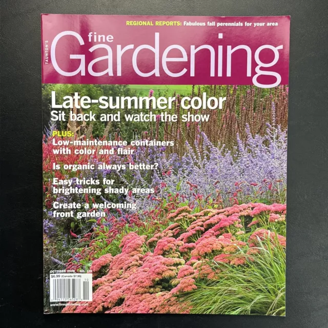 Fine Gardening Magazine October 2009 / Late-Summer color