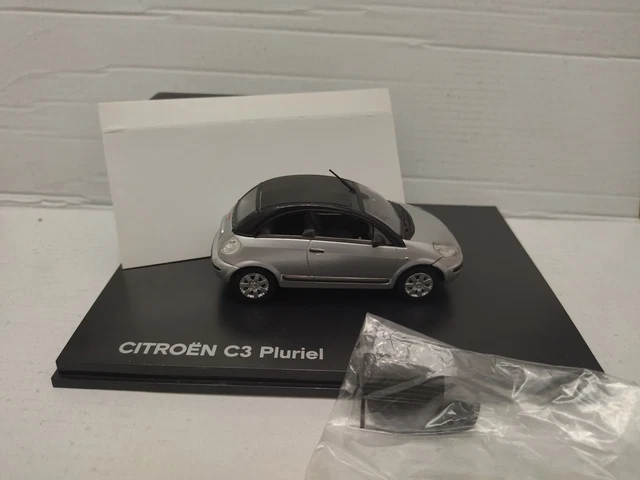 Citroen C3 Pluriel Gris/Silver Closed 1:43 Dealer Norev 6