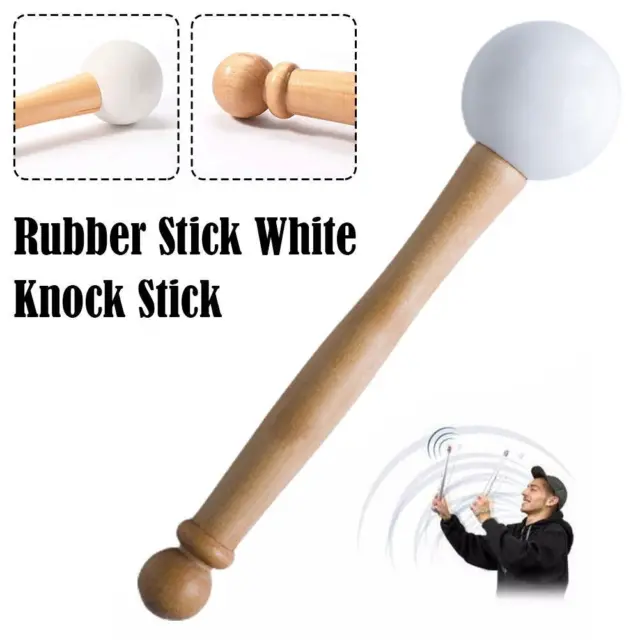 Rubber Mallet For Playing Crystal Singing Bowl Striker 7.87in Q3R5 F0G1
