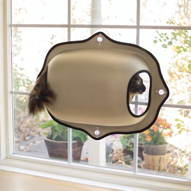 K&H EZ Window Pod Kitty Sill, Tan