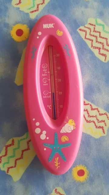 Badethermometer Baby Nuk Pink