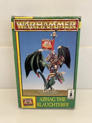 FANTASY Sigmar CITTADELLA Orc Dragon NO azhag IL MASSACRATORE 52658 in metallo 