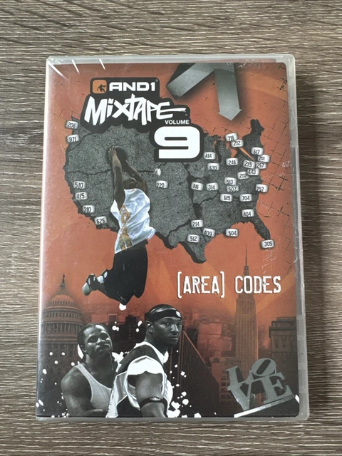 AND1 MIXTAPE VOLUME 9 Area Codes DVD SEALED NEW $20.61