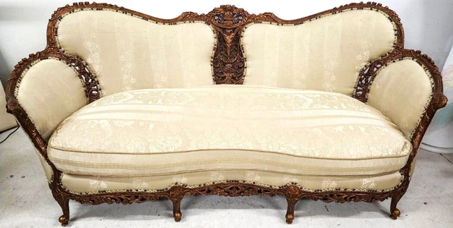 Vintage Sofa by CAROL HICKS BOLTON & EJ VICTOR With Pillows Vintage Sofa by CAROL HICKS BOLTON & EJ VICTOR With Pillows