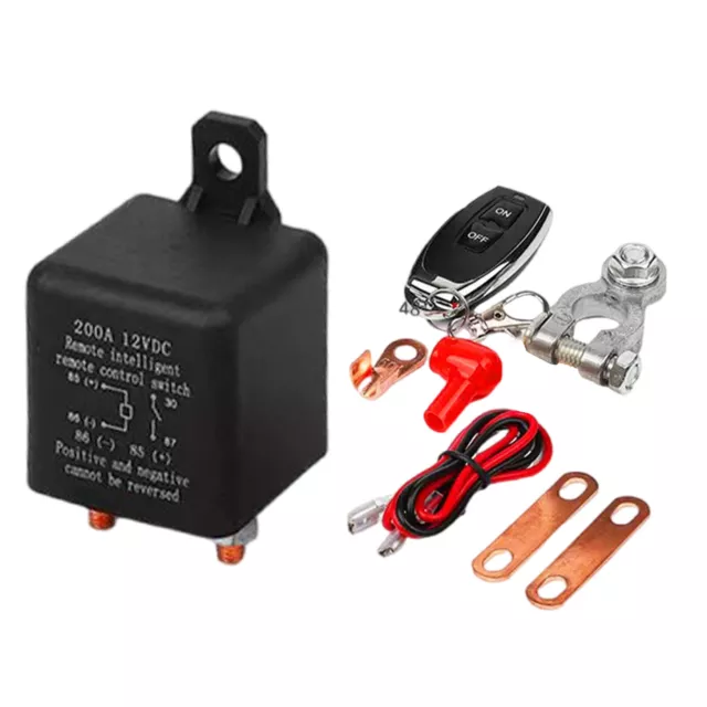 Remote Control Car Battery Disconnect Cut Off Isolator Master Switch Wireless