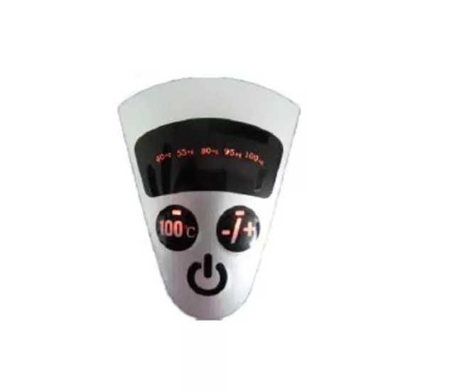 Bkitchen Wasserkocher Hot-400 weiß Edelstahl LED 2200W Überhitzungsschutz 2
