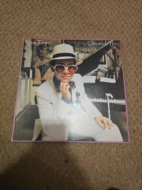 Elton John Greatest Hits Lp Vinyl Album