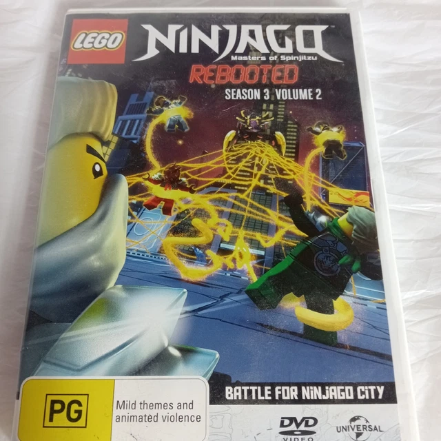 Lego Ninjago Master of Spinjitzu Rebooted Season 3 Volume 2 DVD (Region 2 & 4)